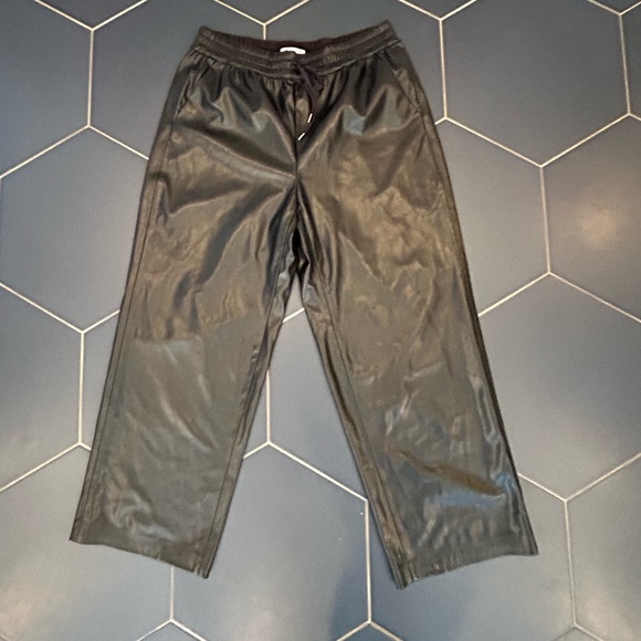 Alice and Olivia BENNY BAGGY PULL UP PANT - Picture 5 of 6